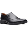 CLARKS WHIDDON STEP MENS LEATHER SLIP ON LOAFERS
