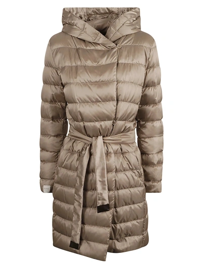 Max Mara Women's Novef Beige Reversible Padded Long Coat