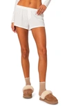 Edikted Pointelle Shorts In White