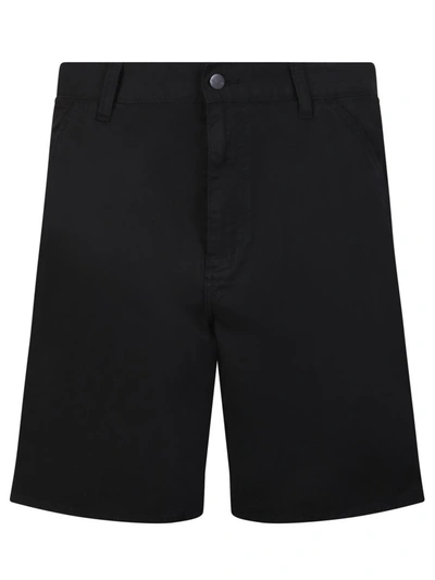 Carhartt Black Cotton Shorts