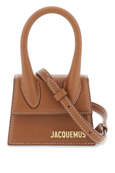 Jacquemus 'le Chiquito' Micro Bag In Brown