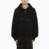 OFF-WHITE OFF WHITE™ BLACK SKATE HOODIE WITH OFF LOGO