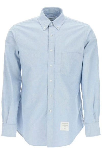 THOM BROWNE THOM BROWNE OXFORD COTTON BUTTON DOWN SHIRT