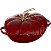 STAUB CAST IRON 3-QT TOMATO COCOTTE