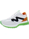 Steve Madden Campo Womens Lace-up Lifestyle Casual And Fashion Sneakers In White