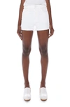 Mother Proper High Rise Jean Shorts In Totally Innocent In Totally Innocent