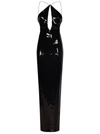 Monot Elsa Sequinned Maxi Dress In Nero