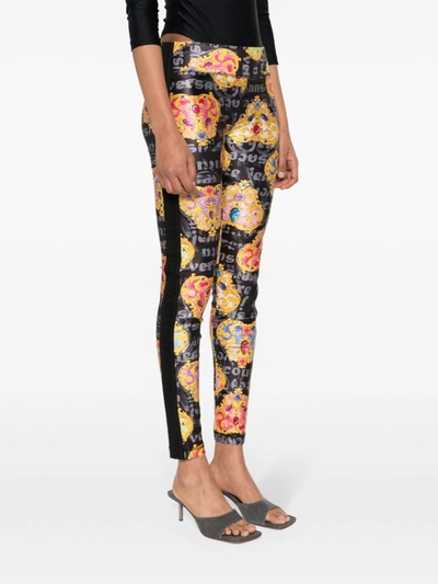 Versace Jeans Couture Trousers In Multicolour