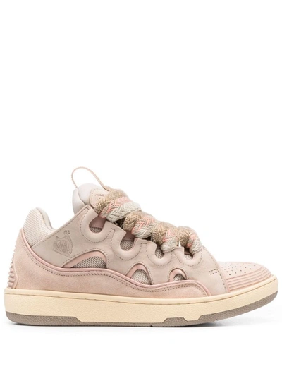Lanvin Trainers In Nude