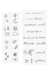 INKED BY DANI FOREVER FAVORITES TEMPORARY TATTOOS