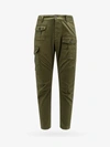 Dsquared2 Sexy Cargo Stretch Cotton Pants In Green