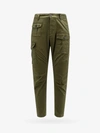 Dsquared2 Sexy Cargo Stretch Cotton Pants In Khaki