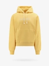 Saint Laurent Hoodie In Yellow