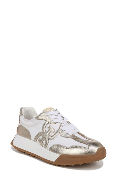Sam Edelman Langley Lace Up Sneaker Off In White