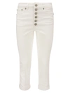 Dondup Jeans In Denim Mod.koons Gioiello In White