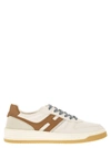 Hogan Sneakers  H630 Polychrome In Brown,off White