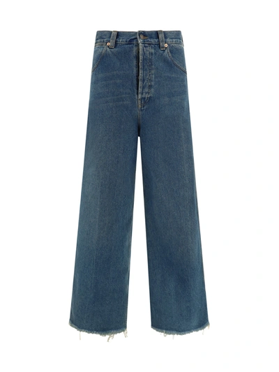 Gucci Men Jeans In Blue