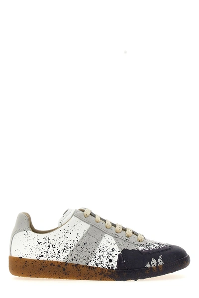 Maison Margiela Men 'paint Replica' Sneakers In Multicolor