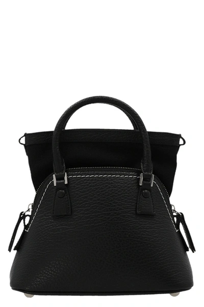 Maison Margiela Women '5ac Classique Micro' Handbag In Black