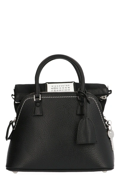 Maison Margiela Women '5ac Mini' Handbag In Black