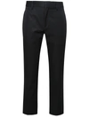 OFF-WHITE OFF-WHITE MAN OFF-WHITE BLACK VIRGIN WOOL TROUSERS