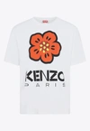 Kenzo White Cotton Boke Flower T-shirt