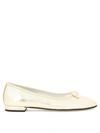 Carel "bow Detail" Metallic Ballet Flats