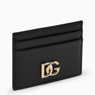 Dolce & Gabbana Dolce&gabbana Black Leather Card Holder Women