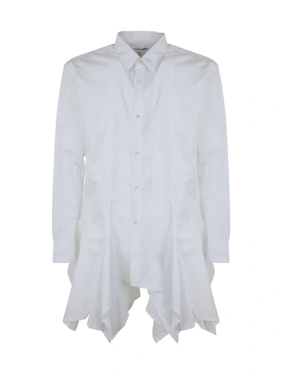 Comme Des Garçons Mens Shirt Woven Clothing In White