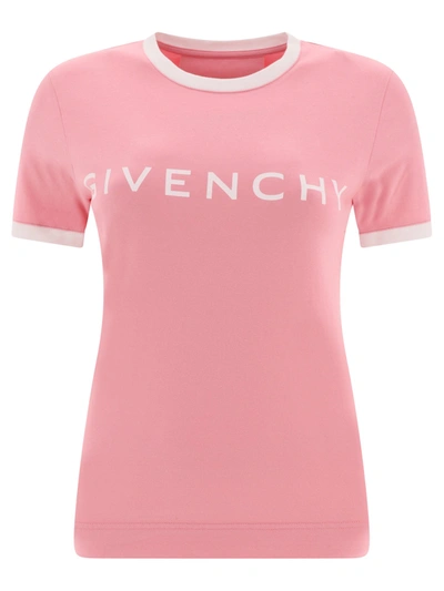 Givenchy Archetype Crewneck T In Pink