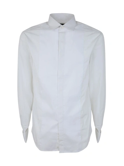 Ea7 Emporio Armani Classic Shirt Clothing In White