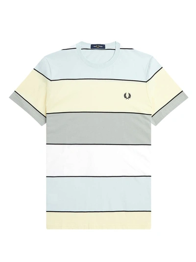 Fred Perry Fp Bold Stripe T In White