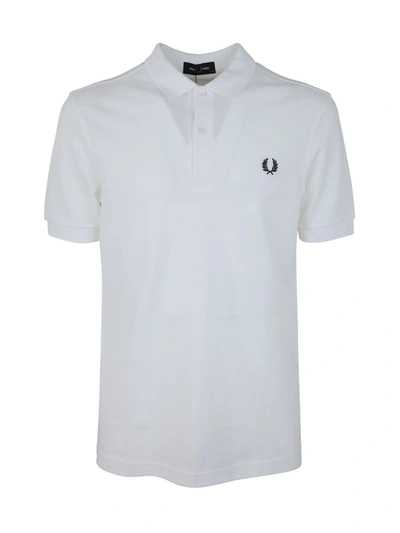 Fred Perry Fp Plain Shirt In White