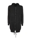 Isaac Sellam Linen Parka With Hood In Black