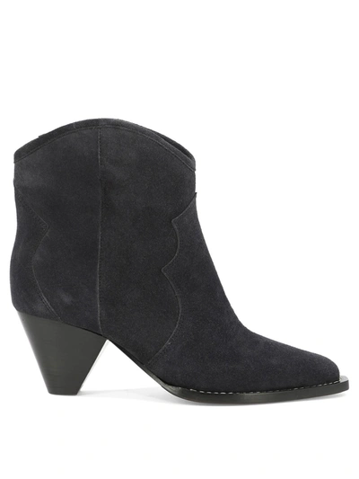 Isabel Marant "darizo" Ankle Boots In Black