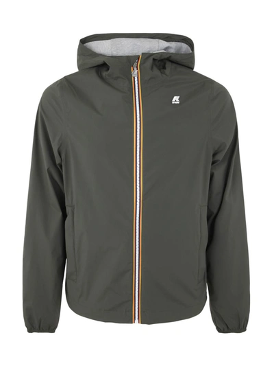 K-way Jack Stretch Jersey Jacket Jacket In Green