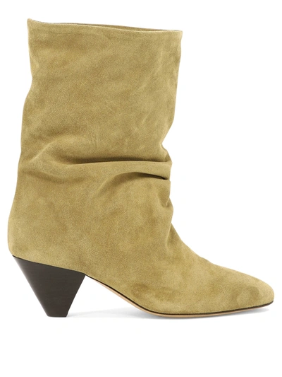 Isabel Marant "reachi" Ankle Boots In Beige