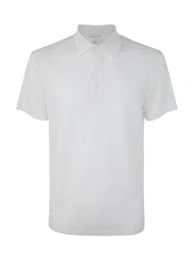 Majestic Filatures Short Sleeves Polo Clothing In White