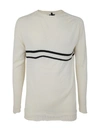 MD75 MD75 STRIPED ROUND NECK PULLOVER CLOTHING