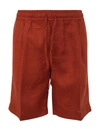 Michael Coal Mc Max 3954 Shorts With Couliss In Red