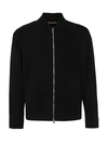 NUUR ROBERTO COLLINA BOMBER JACKET WITH FULL ZIPPER CLOTHING