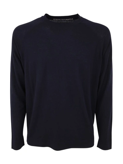 Tシャツ・カットソー ORIGINAL VINTAGE STYLE COTTON SILK T-SHIRT (LOGAN BLUE) Original Vintage Style Cotton Silk T-shirt In Blue | ModeSens