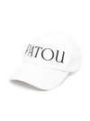 Patou Logo-embroidered Baseball Cap In White