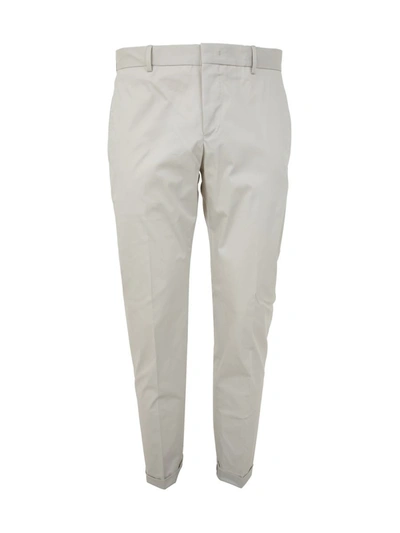 Pt01 Man Reflective Trousers In White