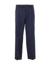 PT01 PT01 MAN TROUSERS WITH LAPEL AND PENCES CLOTHING
