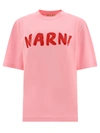 Marni Cotton T-shirt Tshirt In Pastel