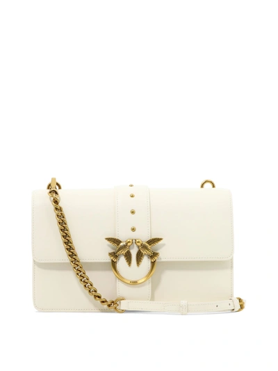 Pinko Love One Crossbody Bag In White