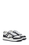 Mcm Neo Terrain Monogram Sneaker In Black & White