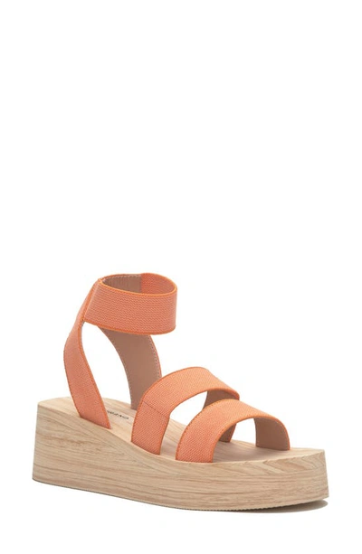 Lucky Brand Women's Samella Strappy Platform Wedge Sandals In Birds Of Paradise