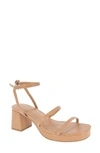 BCBGENERATION LISSENA ANKLE STRAP PLATFORM SANDAL